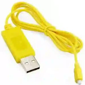 شارژر USB هلیکوپتر S107  سوکتی چراغدار