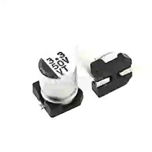 خازن SMD الکترولیت ES 3.3uf/50V smd سایز   4x5.4mm