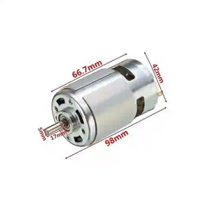 اسپیندل موتور مدل 775  | DC 12-24V  3500rpm و با جریان کشی 3 آمپر تحت بار