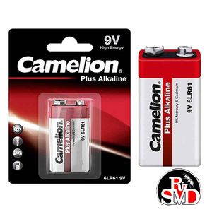 باتری کتابی CAMELION Plus Alkaline 9V 6LR61