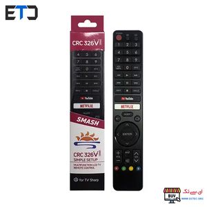 ریموت کنترل تلویزیون شارپ DL6 هوشمند CRC326