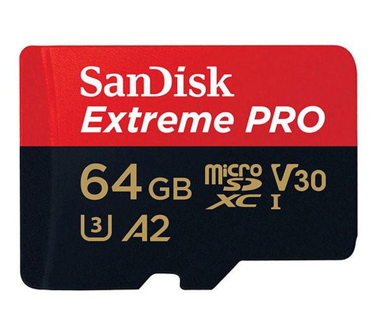 کارت حافظه 64 گیگ سن دیسک سرعت 200 - SanDisk micro SD 64GB Extreme PRO