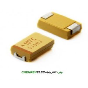 خازن SMD تانتال (100UF-16V(C