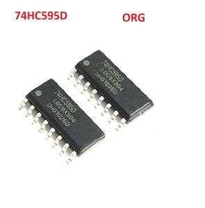 آی‌سی 74595 یا 74HC595 / تیپ: SMD-16 / مشخصات: 2 تا 6 ولت / 20 میلی‌آمپر / شیفت رجیستر 8 بیتی