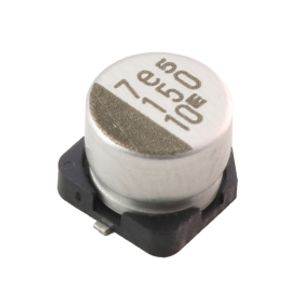 خازن SMD الکترولیت 150uF / 10V سایز 6.3x5.3 مارک ELNA