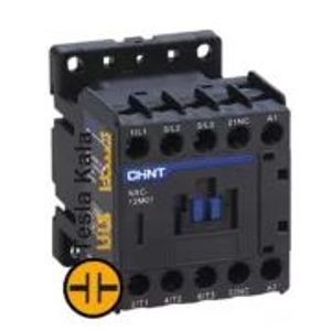 مینی کنتاکتور 12آمپر، 5.5کیلووات، برند CHINT بوبین VAC 220  مدل NXC-12M10