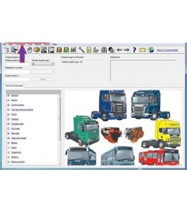 نرم افزار کاتالوگ شماره فنی و راهنمای تعمیرات اسکانیا Scania Multi
