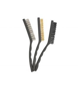 فرچه و برس سیمی مسواکی 3 عددی بزرگ WIRE BRUSH