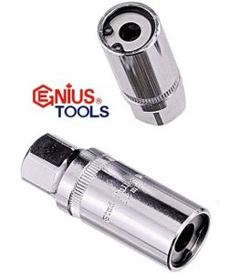 بکس رزوه گیر سایز 6mm درایو 1/2 جنیوس GENIUS مدل 426306 مخصوص پیچ دو سر رزوه