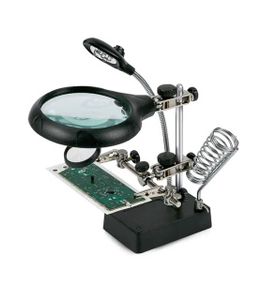 گیره مونتاژ ذره بین دار به همراه پایه هویه TE-800