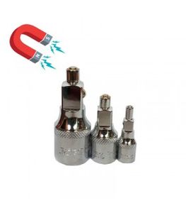 رابط ، واسطه و کمک مغناطیسی آهن ربایی سه پارچه درایو 1/4-3/8-1/2ریکو RICO