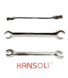 آچار دو سر رینگی چاک دار سایز 10*8 هانسول HANSOL ( دوسرباز ) مدل CHR