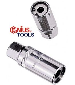 بکس رزوه گیر سایز 13mm درایو 1/2 جنیوس GENIUS مدل 427413 مخصوص پیچ دو سر رزوه