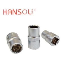 بکس کوتاه سایز 11 درایو 1/2 اینچ 12 پر هانسول HANSOL مدل HS7400