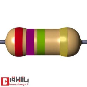 مقاومت 2.7 مگا اهم 1/2 وات 5 درصد (بسته 10 عددی)