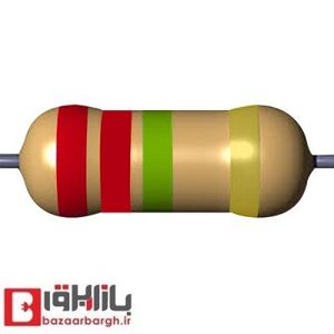 مقاومت 2.2 مگا اهم 1/2 وات 5 درصد (بسته 10 عددی)