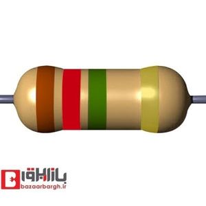مقاومت 1.2 مگا اهم 1/2 وات 5 درصد (بسته 10 عددی)