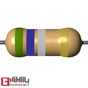 مقاومت 0.56 اهم 1/2 وات 5 درصد