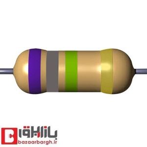 مقاومت 6.8 مگا اهم 1/2 وات 5 درصد (بسته 10 عددی)