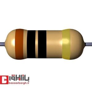 مقاومت 10 اهم 1/8 وات 5 درصد (بسته 500 عددی)