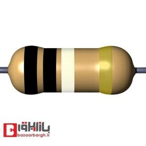 مقاومت 0 اهم 1/4 وات 5 درصد (بسته 50 عددی)