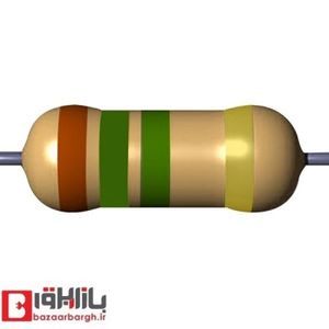 مقاومت 1.5 مگا اهم 1 وات 5 درصد (بسته 10 عددی)
