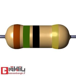 مقاومت 15 اهم 1 وات 5 درصد (بسته 10 عددی)