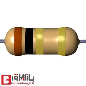 مقاومت 1 اهم 1 وات 5 درصد (بسته 10 عددی)