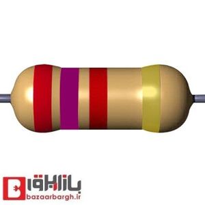 مقاومت 2.7 کیلو اهم 1 وات 5 درصد (بسته 10 عددی)