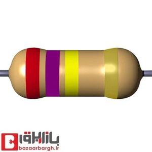 مقاومت 270 کیلو اهم 1 وات 5 درصد (بسته 10 عددی)