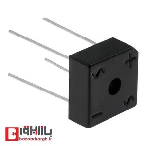 پل دیود مربعی 6 آمپر KBPC606