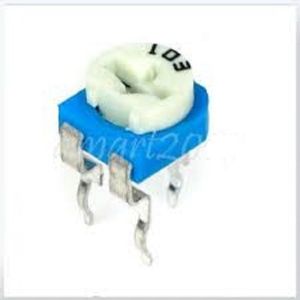 پتانسیومتر 10 کیلو اهم خوابیده