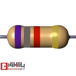 مقاومت 6.8 کیلو اهم 1 وات 5 درصد (بسته 10 عددی)