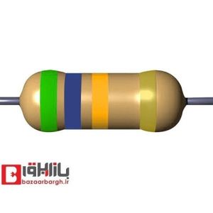 مقاومت 56 کیلو اهم 1/8 وات 5 درصد