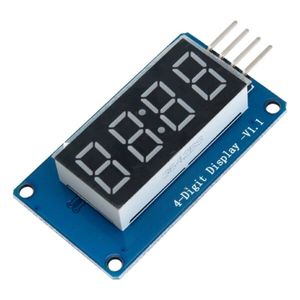 ماژول سگمنت چهار رقمی با درایور TM1637