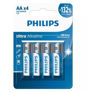 باتری قلمی فیلیپس Ultra Alkaline LR6E4B/40
