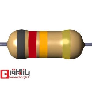 مقاومت 82 کیلو اهم 1/8 وات 5 درصد