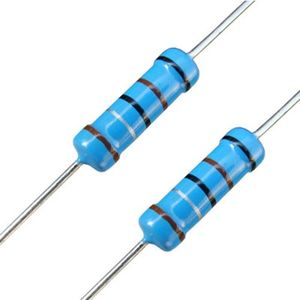 مقاومت 820 اهم 1/4 وات 1 درصد (بسته 15 عددی)
