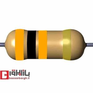 مقاومت 30 کیلو اهم 1/4 وات 5 درصد (بسته 50 عددی)