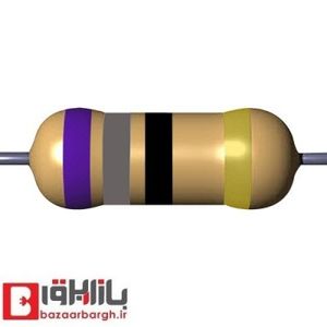 مقاومت 68 اهم 1 وات 5 درصد (بسته 10 عددی)