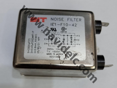 نویز فیلتر تک فاز - نویزفیلترIE1-F10-42 250VAC 10A