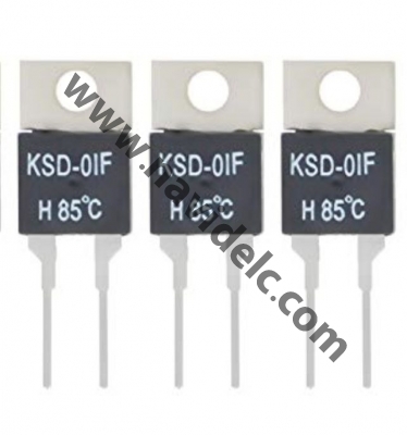 سوییچ حرارتی  - ُTemperature - Switch KSD-01F 125C 1A CLOSE - OPEN