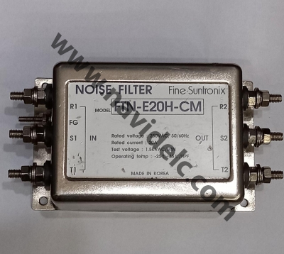 نویز فیلتر تک فاز - نویزفیلتر FTN-E20H-CM AC250V 20A