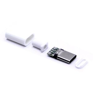 سوکت نری مدل USB-C سفید