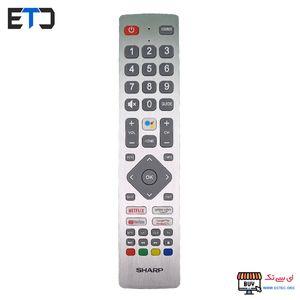 کنترل تلویزیون sharp شارپ وویس دار VOICE هوشمند