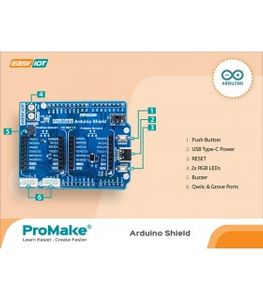 شیلد پرومیک آردوینو یونو ProMake Arduino UNO Shield