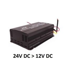 مبدل 24 به 12 ولت 40 آمپر DC شش سیم SE-460