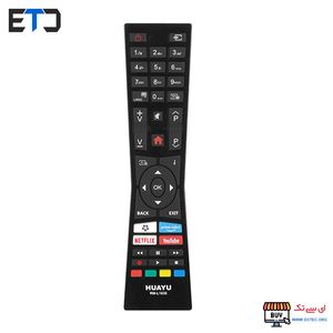 ریموت کنترل مادر تلویزیون جی وی سی JVC مدل RM-L1636
