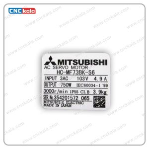 سروو موتور MITSUBISHI مدل HC-MF73BK-S6