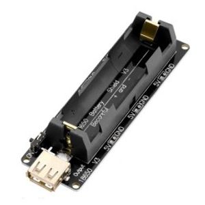 ماژول شیلد باتری لیتیومی تک سل 18650 V3 ورودی Micro USB و خروجی USB